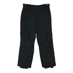 SLALOM - MEN'S MEDIUM - BLACK 100% NYLON SNOW SKI PANTS